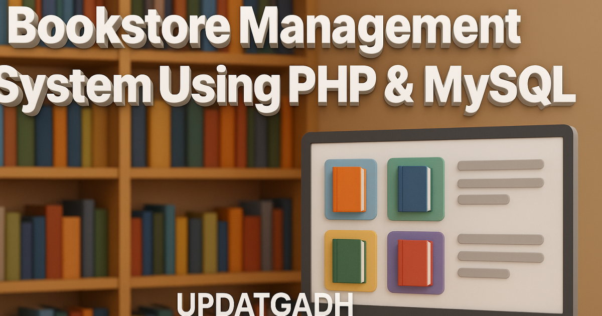 Bookstore Management System Using PHP & MySQL