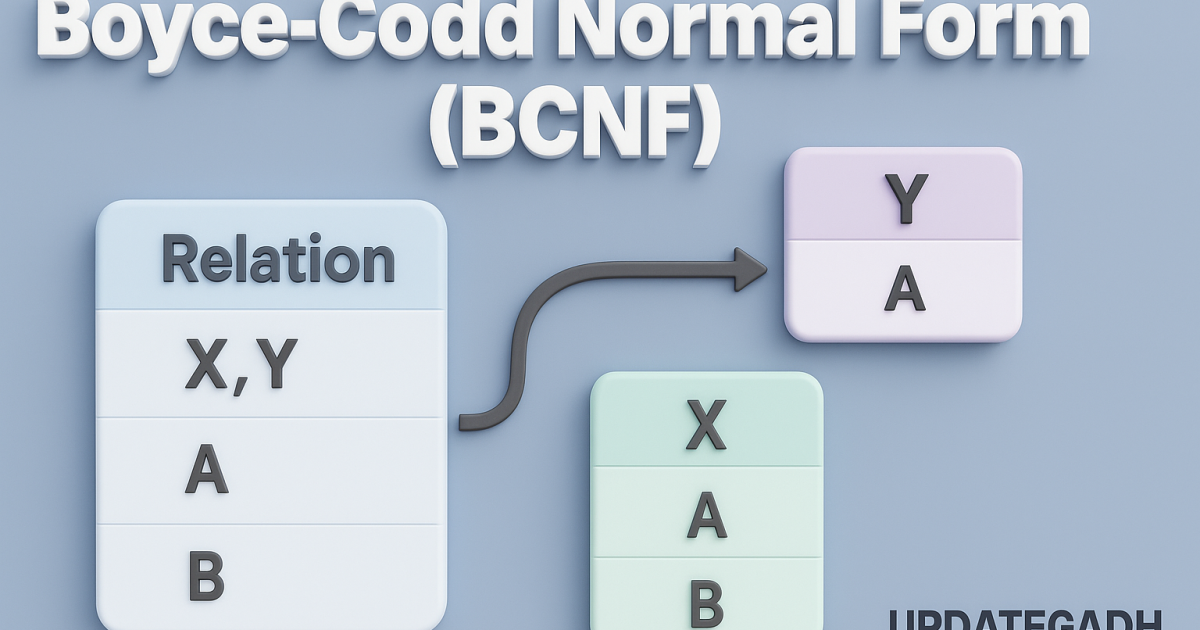 Boyce-Codd Normal Form (BCNF)