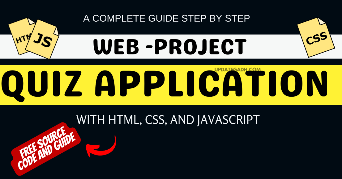 Build a Quiz Application with HTML, CSS, and JavaScript