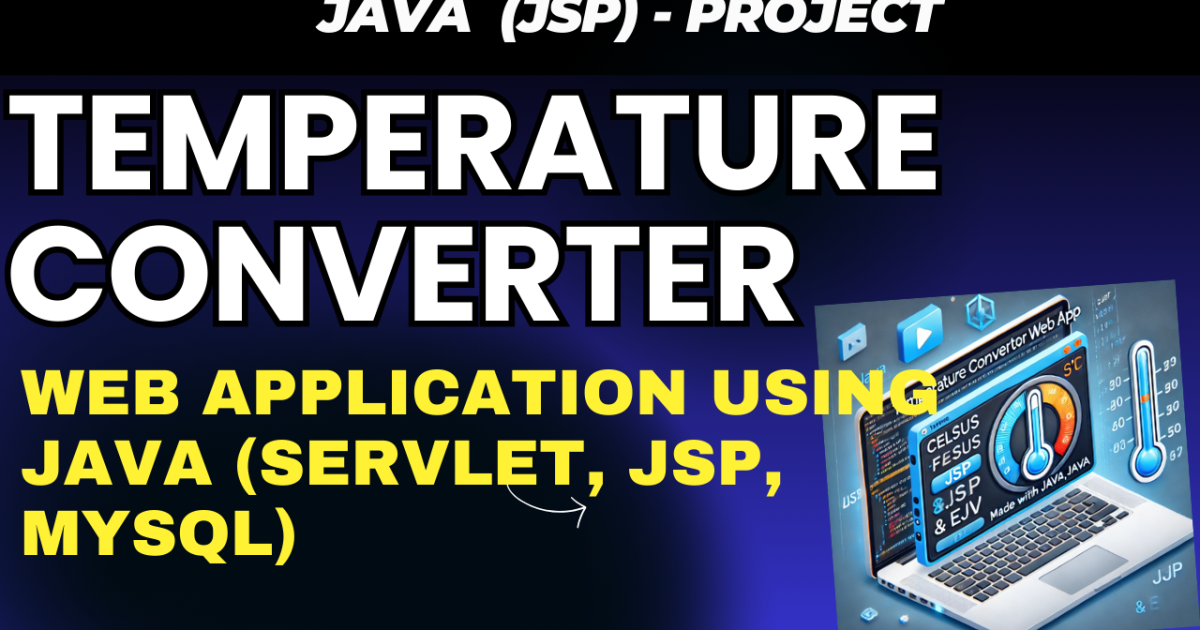 Build a Temperature Converter Maven Web Application Using Java