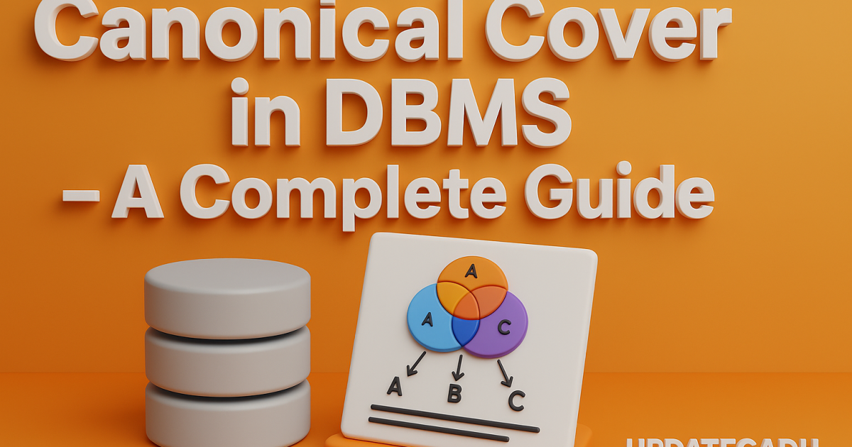 Canonical Cover in DBMS Guide