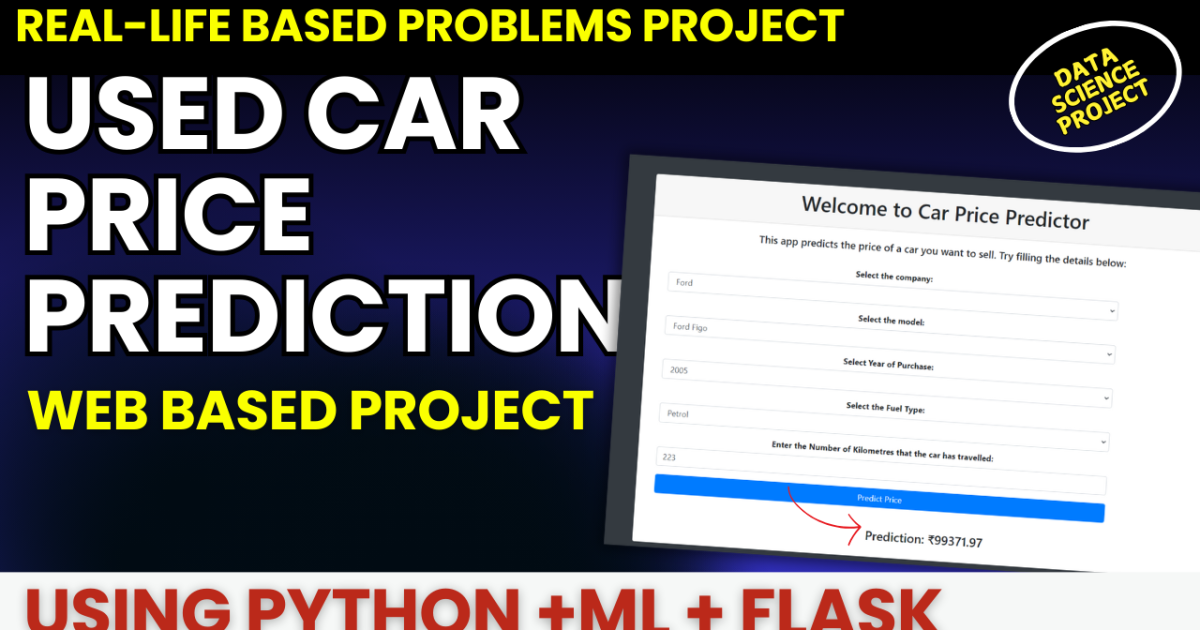 car price prediction project