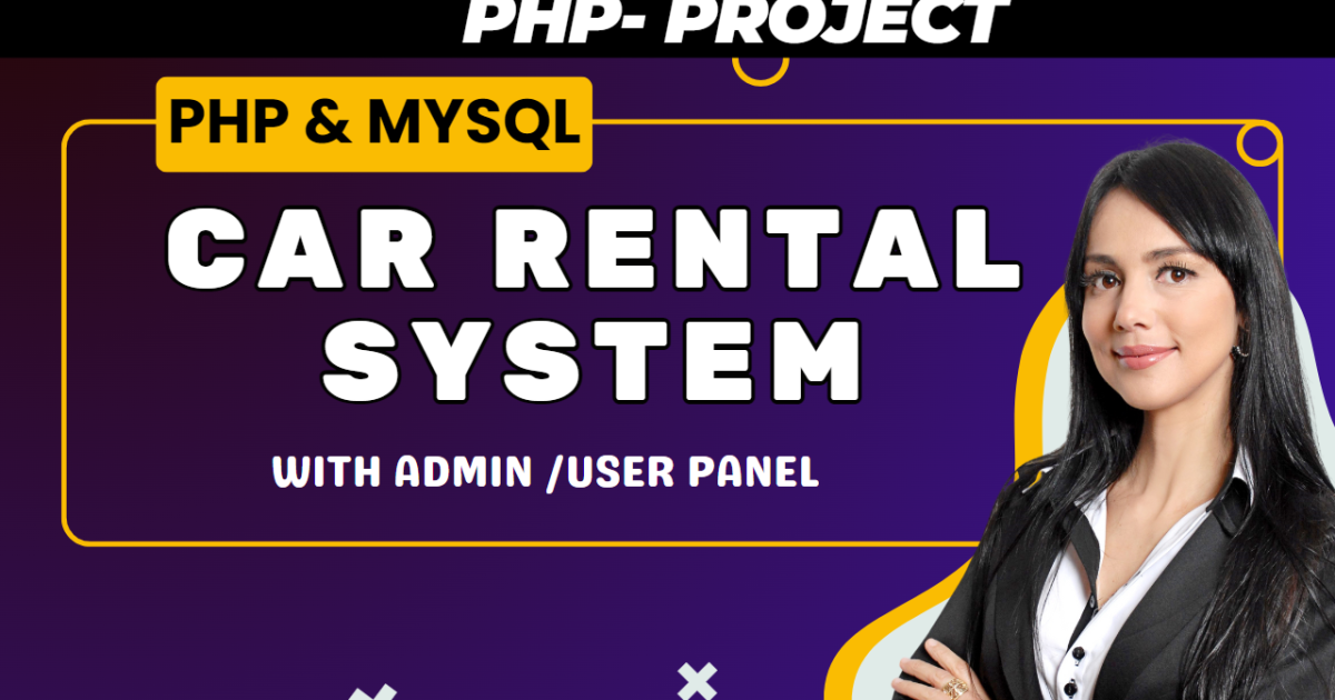 Car Rental System in PHP and MYSQL
