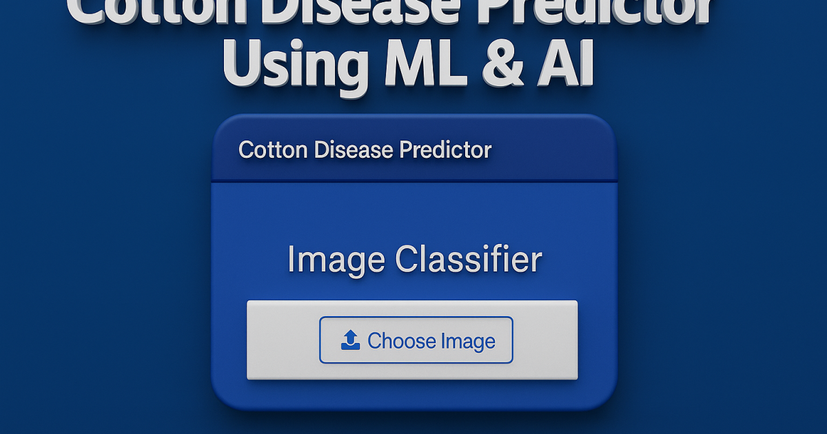 Cotton Disease prediction