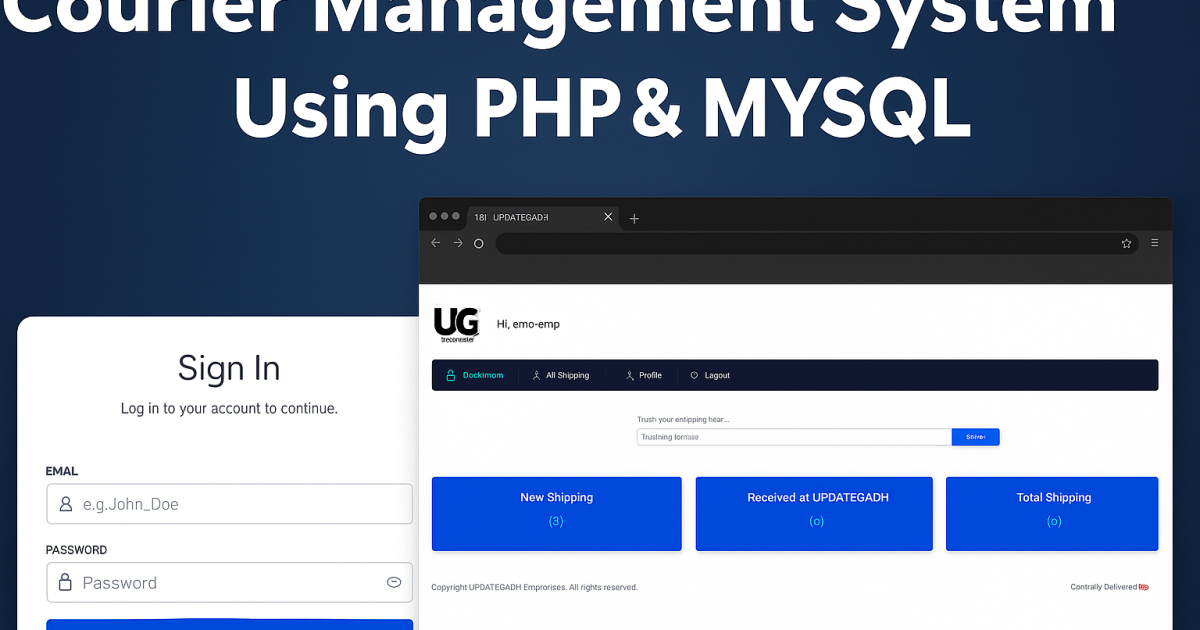 Courier Management System