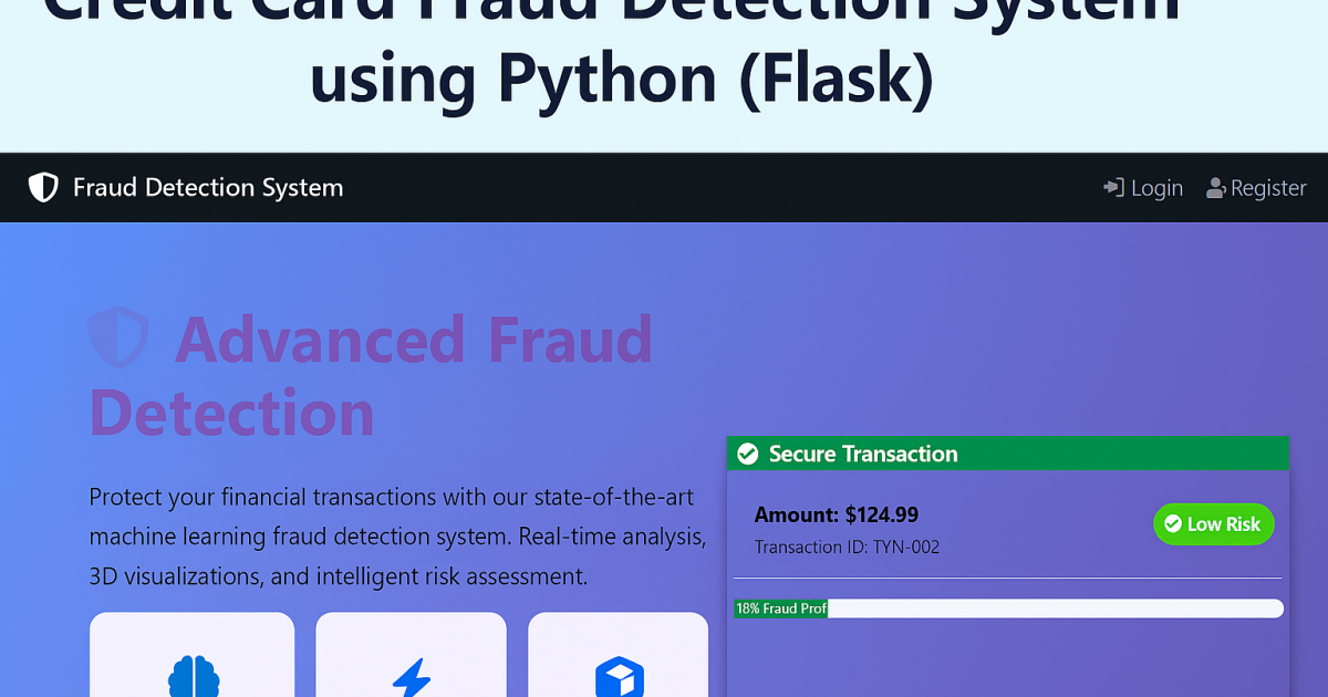 Credit Card Fraud Detection System