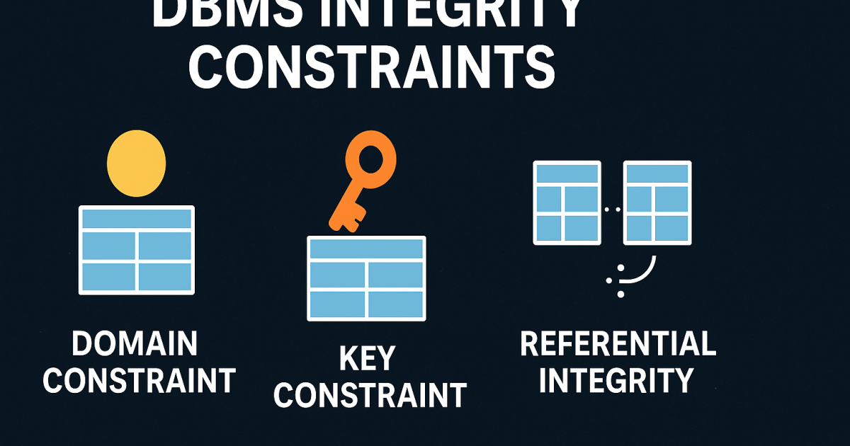 DBMS Integrity Constraints
