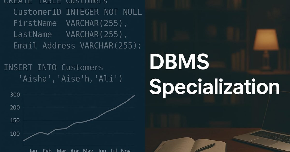 DBMS Specialization