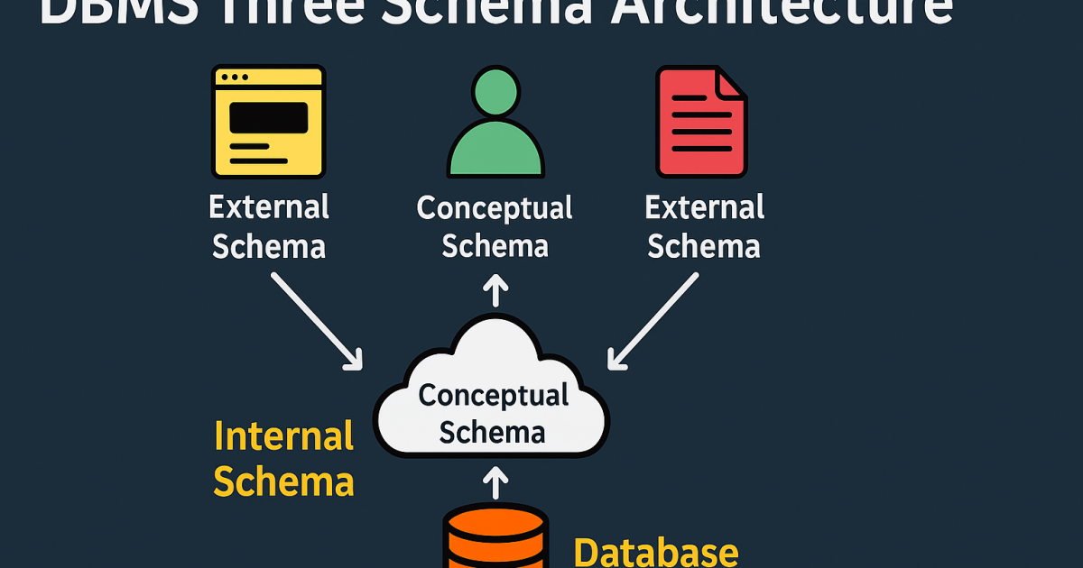 Three Schema Architecture
