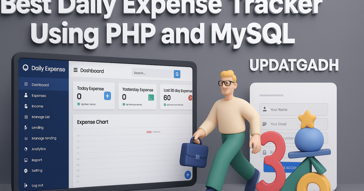 Daily Expense Tracker Using PHP and MySQL