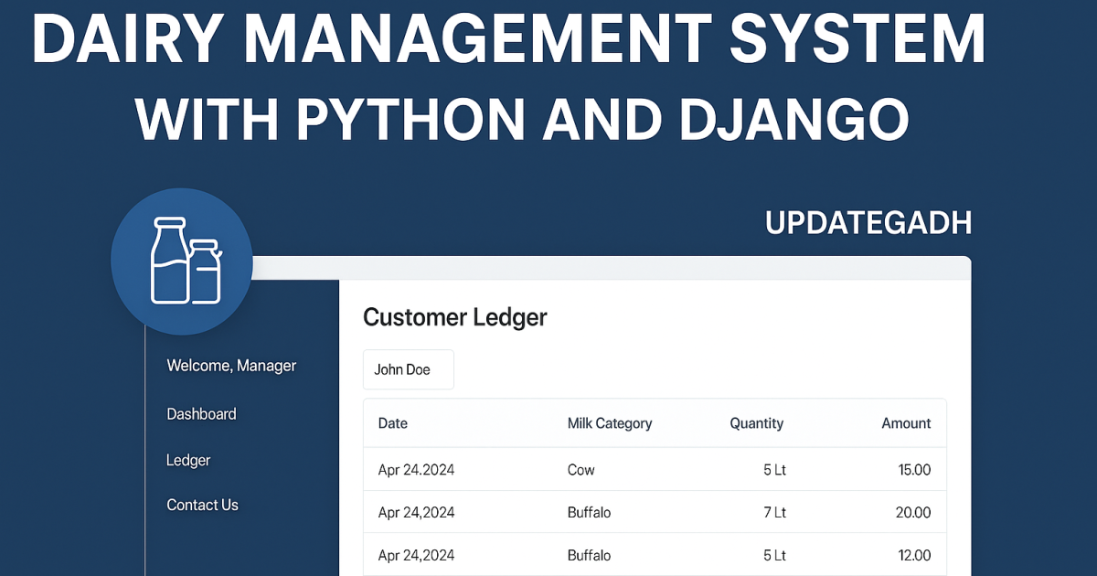 Dairy Management System