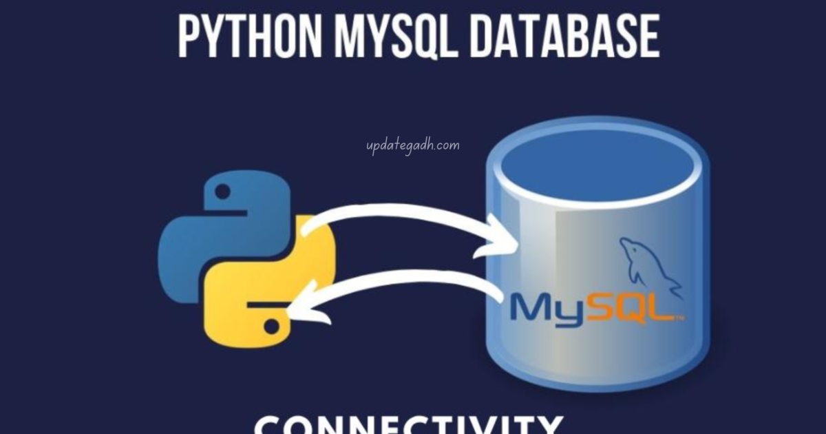 Database Connection To Python Applications - Database Connection To Python Applications
