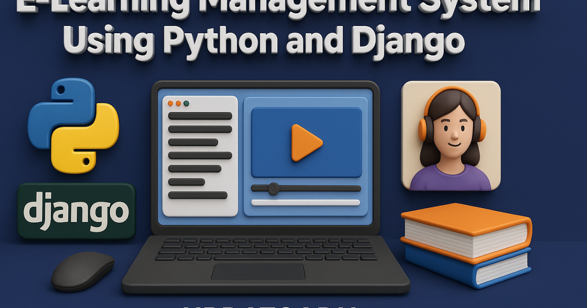 E-Learning Management System Using Python and Django