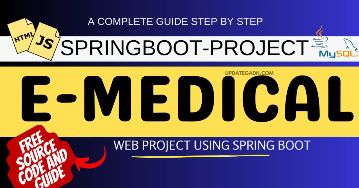 E Medical System Web Project Using Spring Boot
