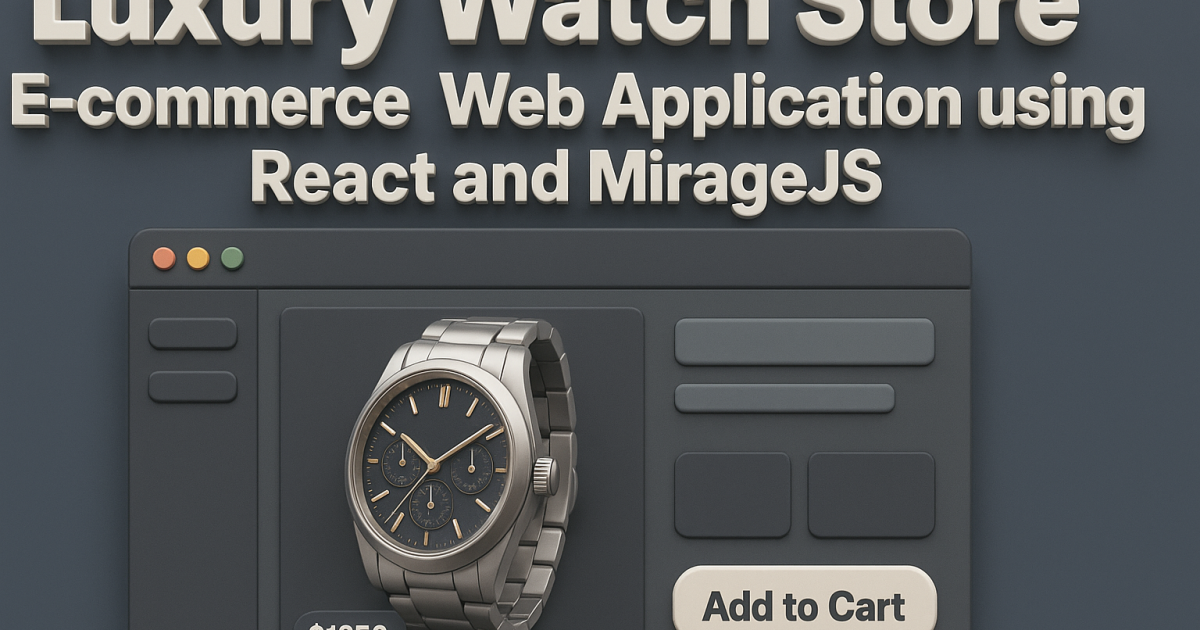 E-commerce Web Application