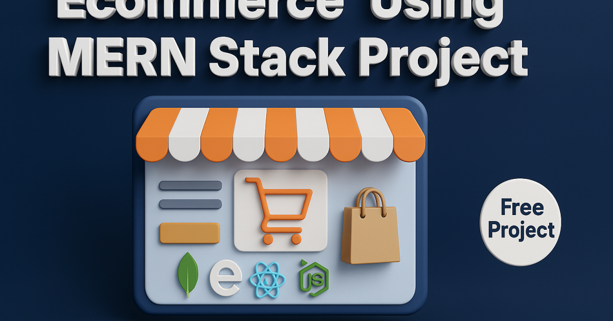 E-commerce Website using MERN Stack