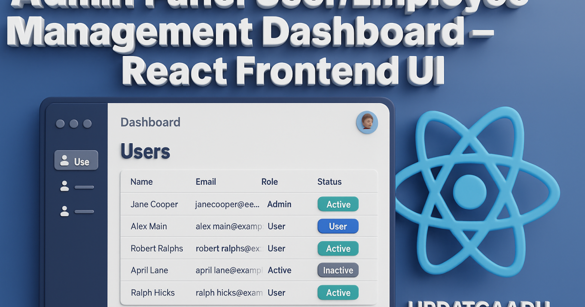 Employee Management Dashboard