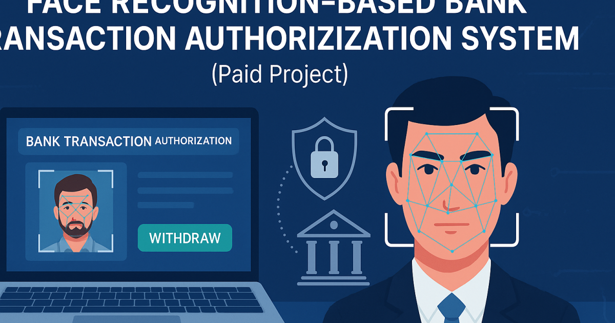 Face Recognition-Based Bank Transaction Authorization System