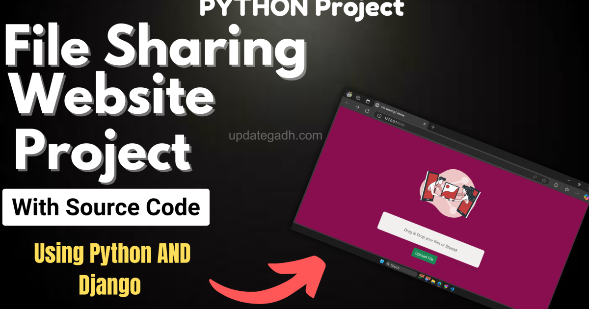 File Sharing Website Using Python in Django - File Sharing Website Using Python in Django