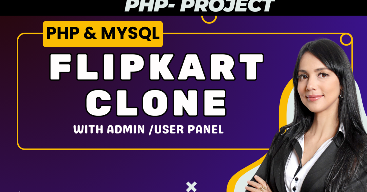 Flipkart Clone Using PHP and MYSQL