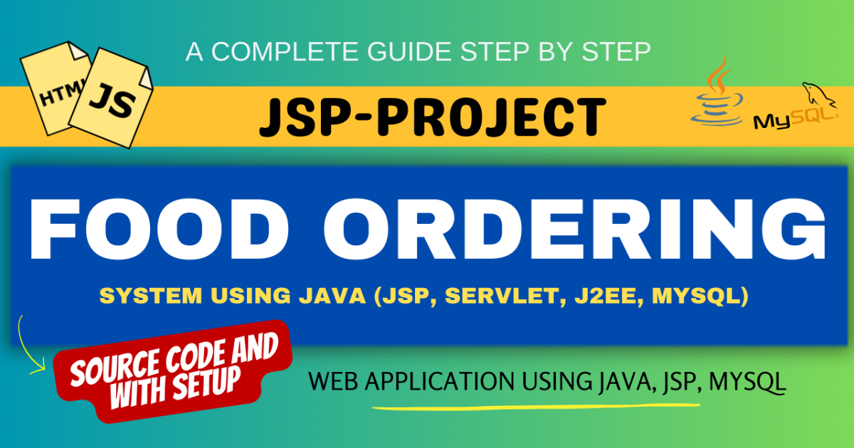 Food Ordering System using Java