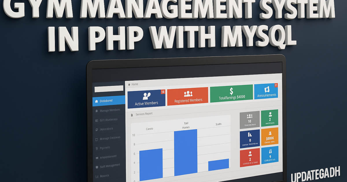 Gym Management System in PHP with MySQL