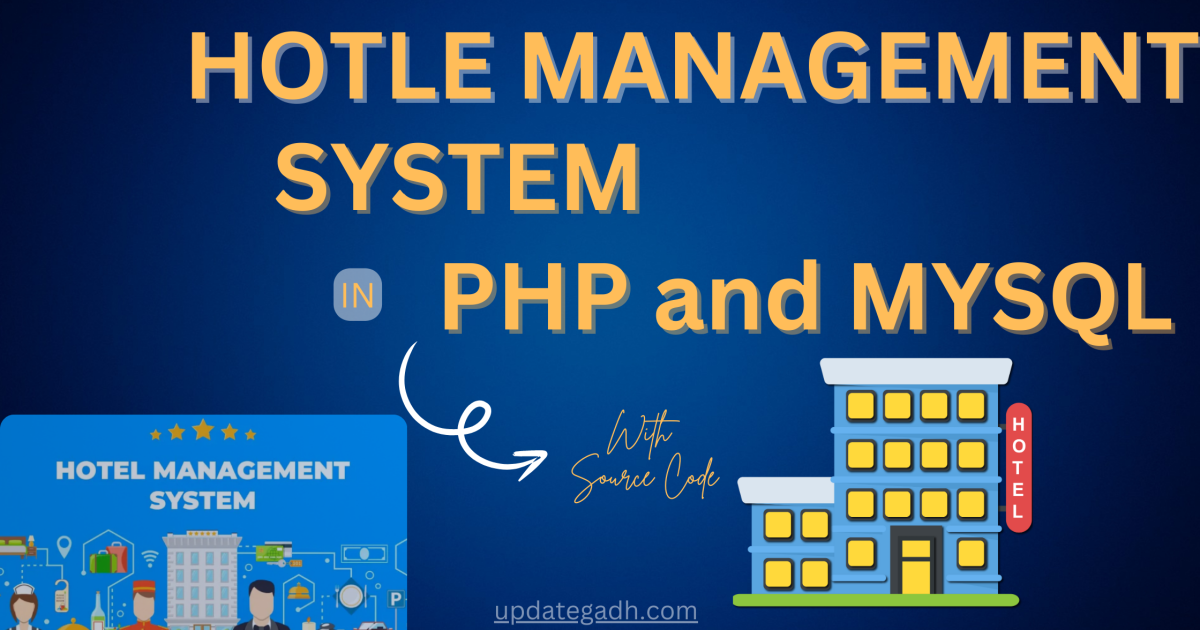 How to make Hotel Management System in PHP - HOTLE