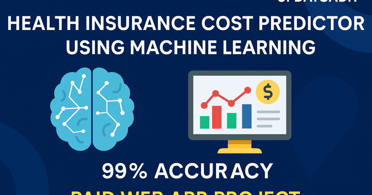 Health Insurance Cost Predictor Using Machine Learning - Health Insurance Cost Predictor Using Machine Learning