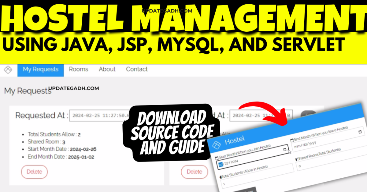Hostel Management System in JSP & Comprehensive Guide