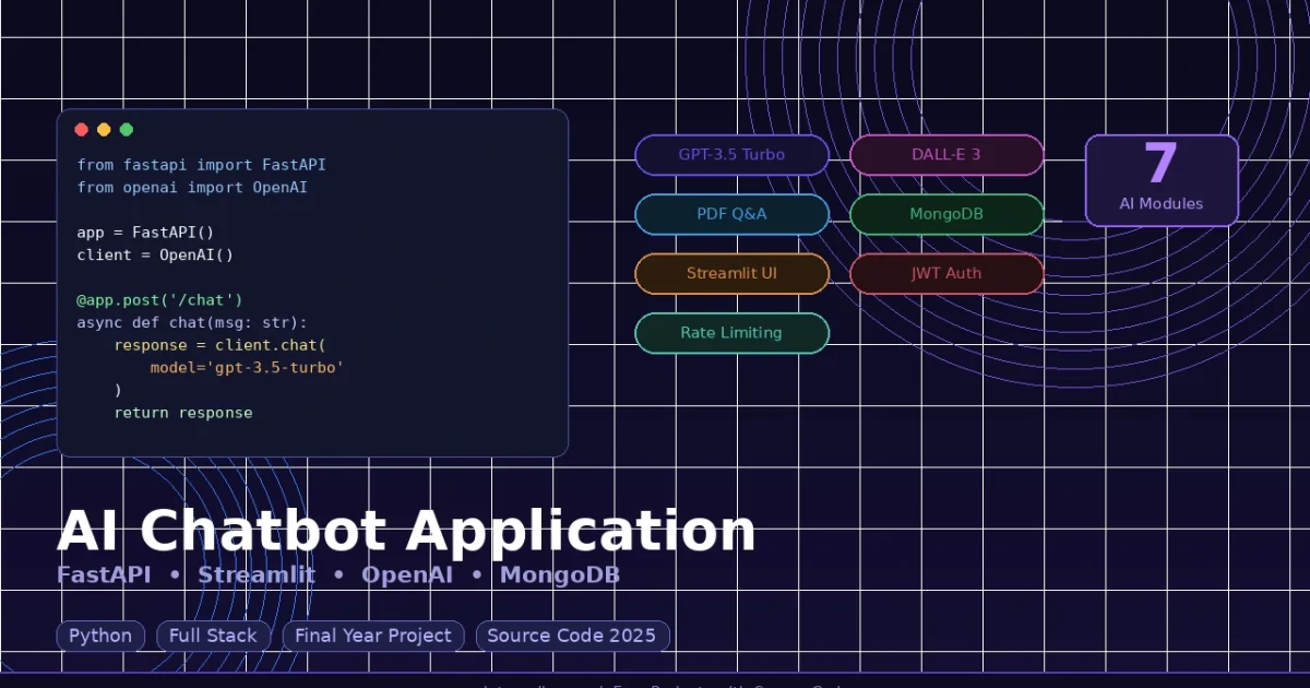 How to Build an AI Chatbot Using OpenAI and Streamlit