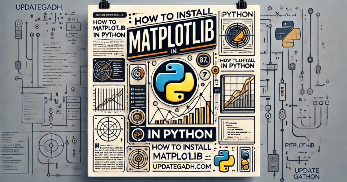 How to Install Matplotlib in Python