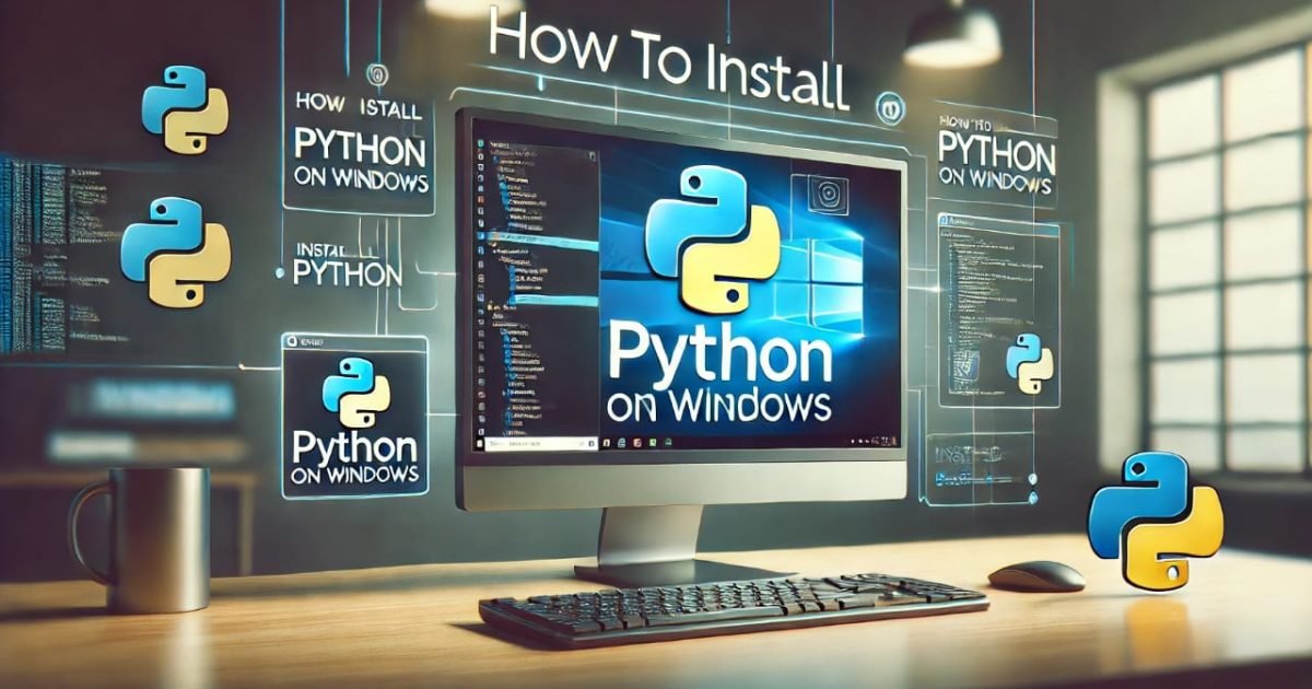 How to Install Python on Windows: A Step-by-Step Guide - How to Install Python on Windows
