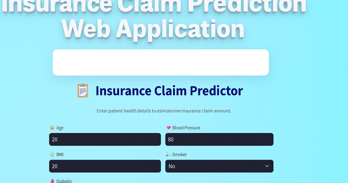 Insurance Claim Prediction