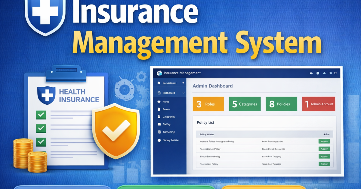Insurance Management System Project – Final Year Ready