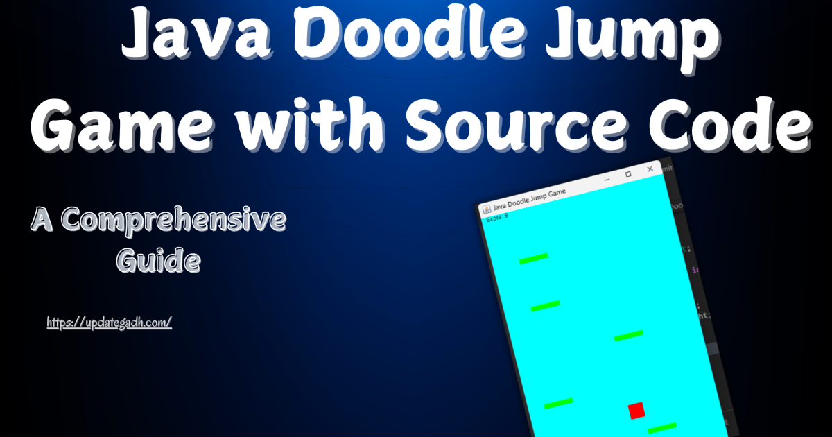Doodle Jump Game in JAVA with Source Code - Java Doodle Jump Game with Source Code