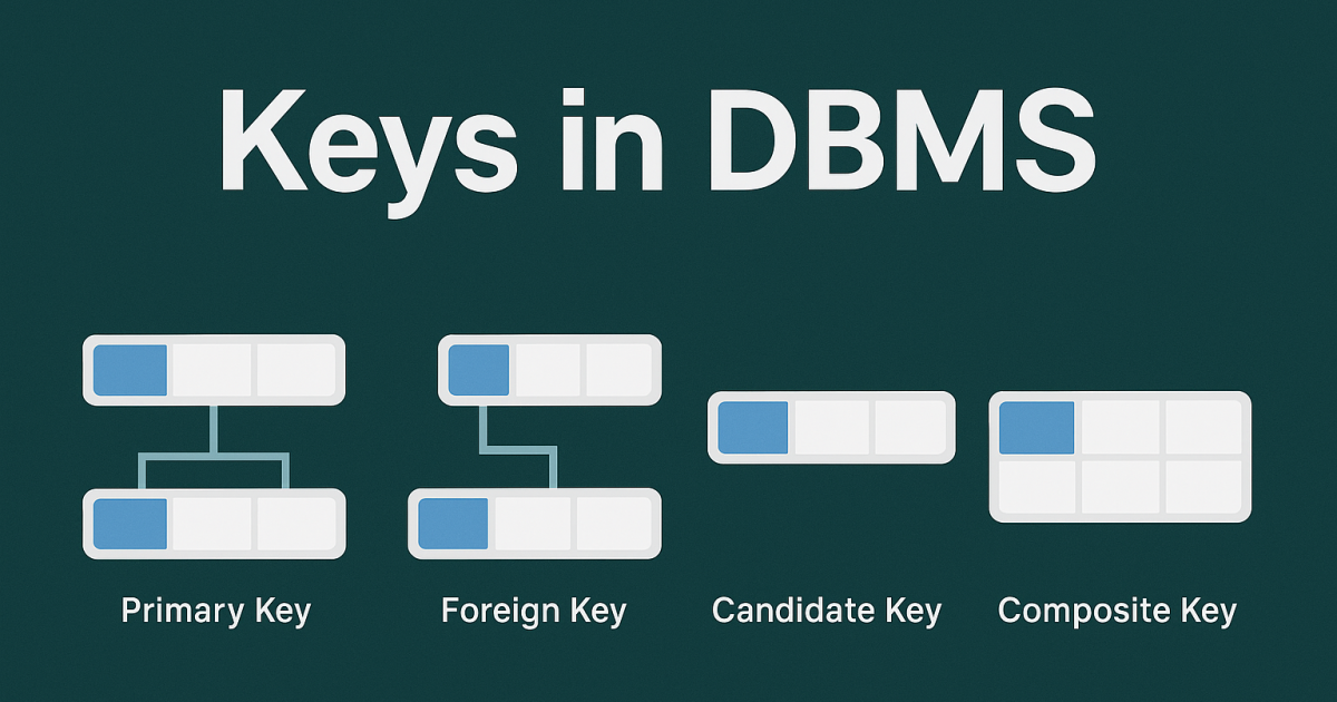 Keys in DBMS
