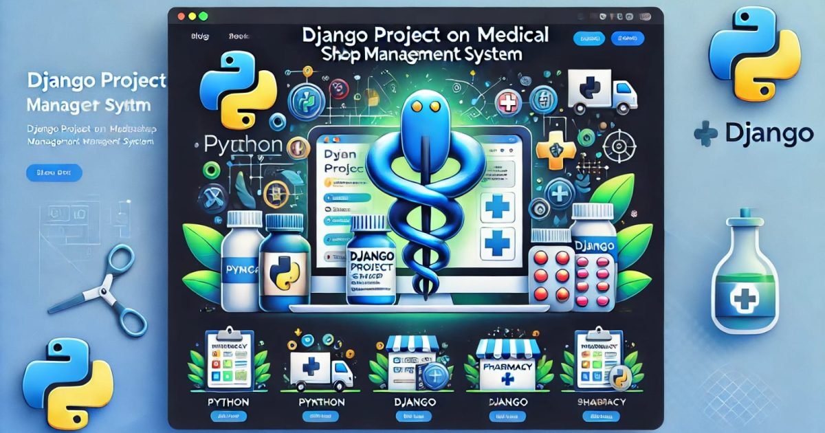 Django Project on Medical Shop Management System - Medical Shop Management System