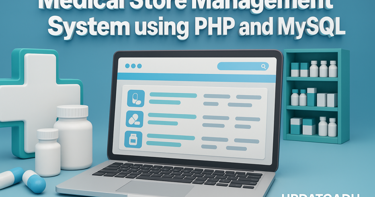 Medical Store Management System using PHP and MySQL