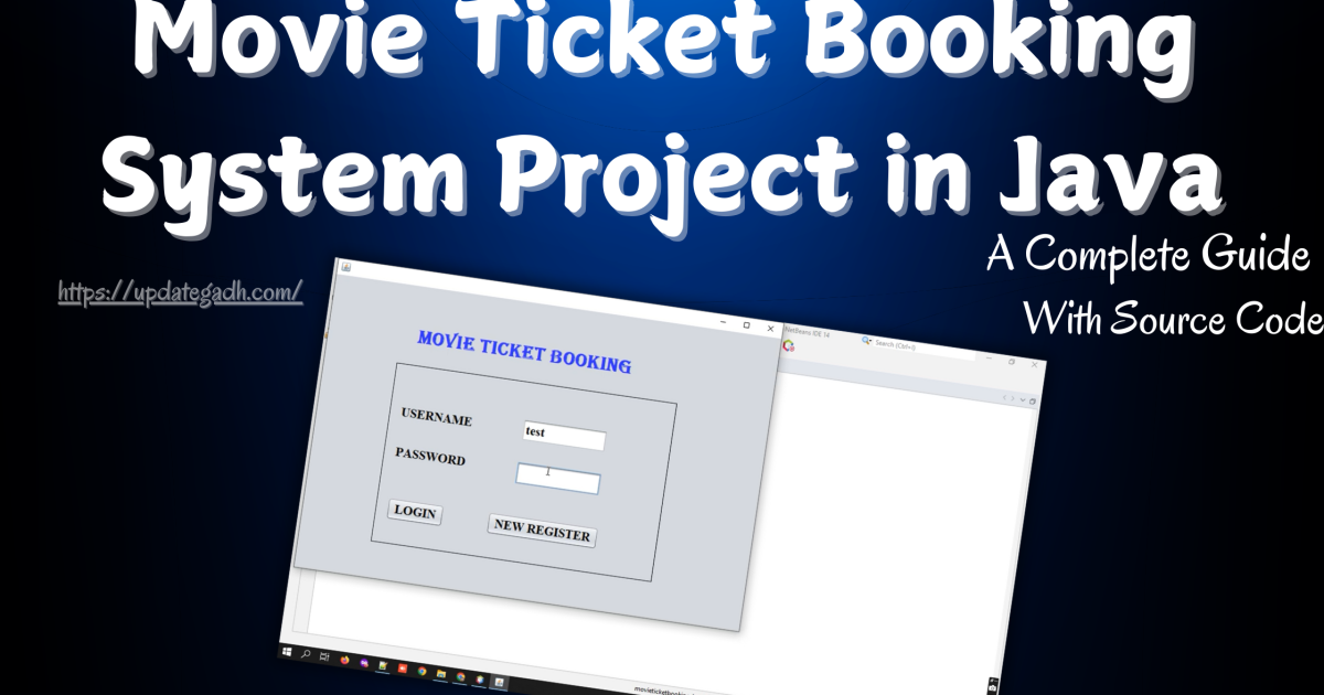 Movie Ticket Booking System Project in Java - Movie Ticket Booking System Project in Java