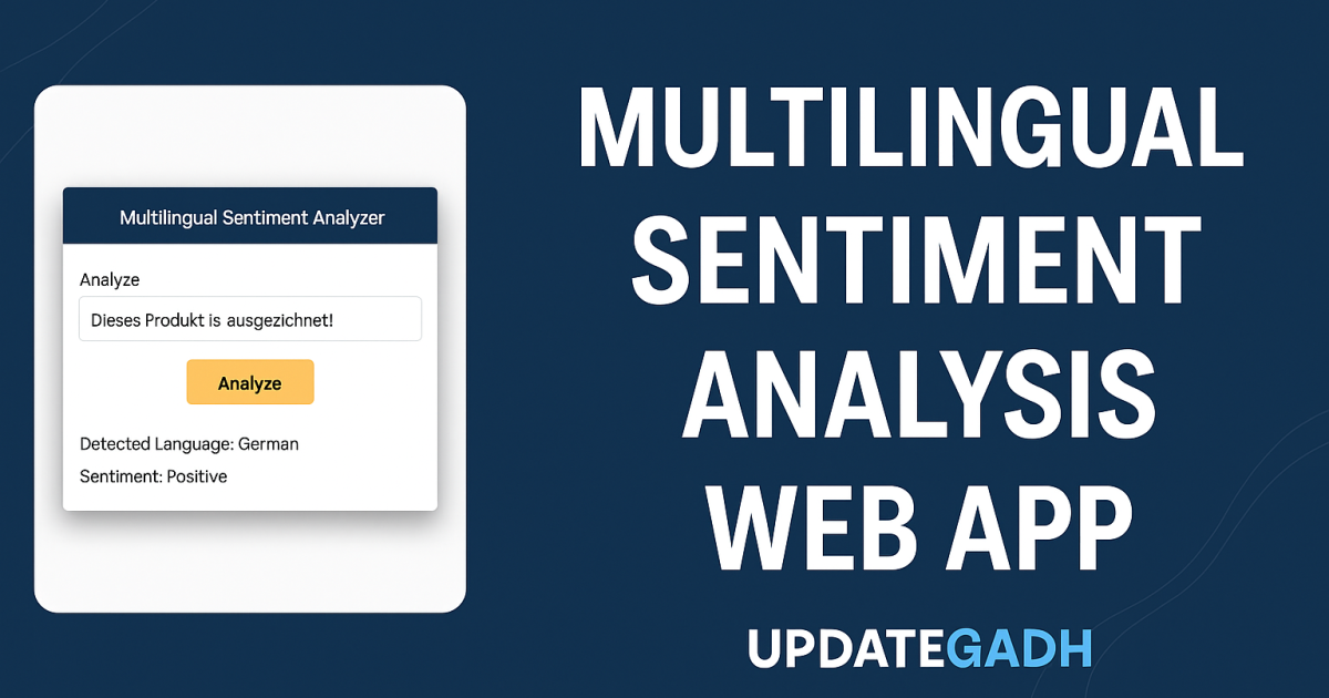 Multilingual Sentiment Analysis