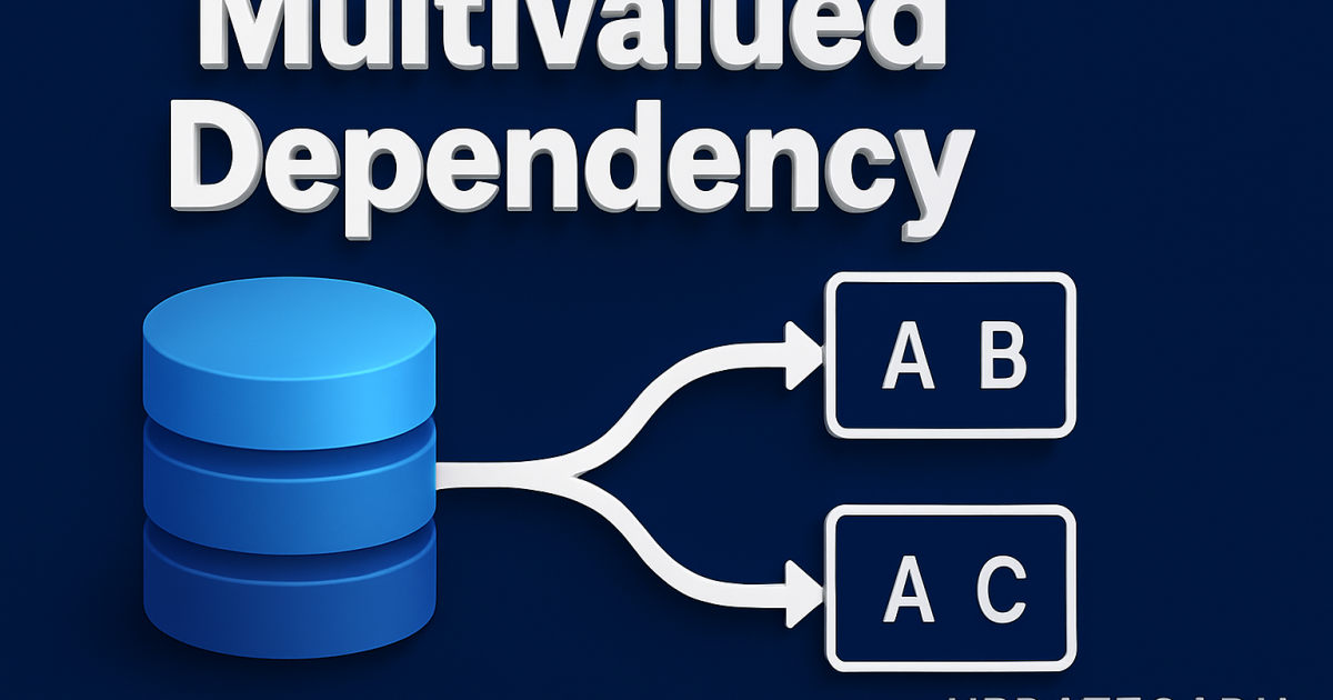 Multivalued Dependency