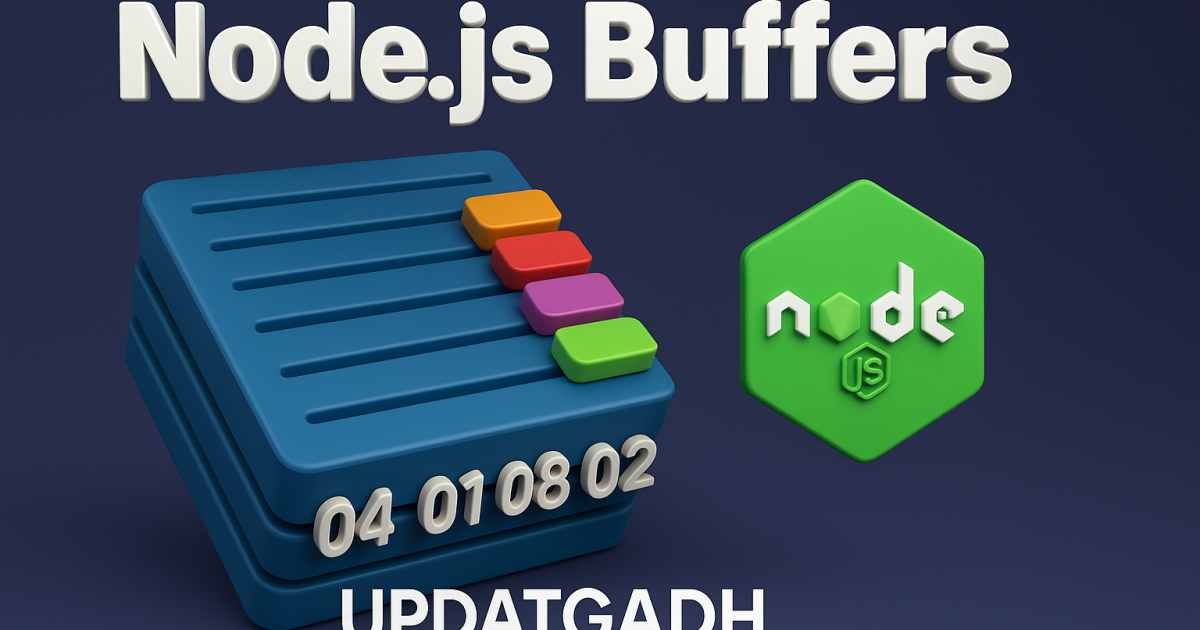 Node.js BuffersNode.js Buffers