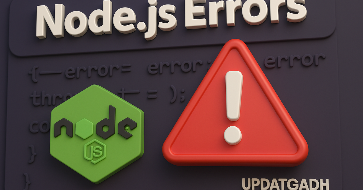 Node.js Errors