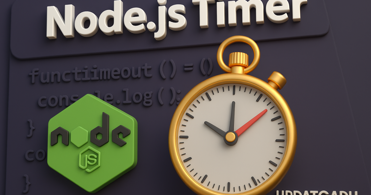 Node.js Timer