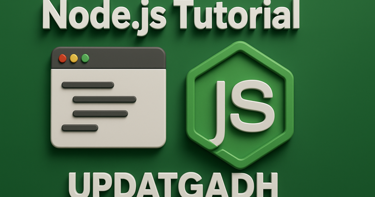 Nodejs Tutorial