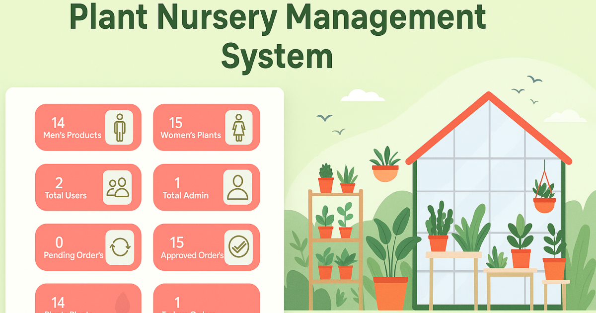 Nursery Plant Management System