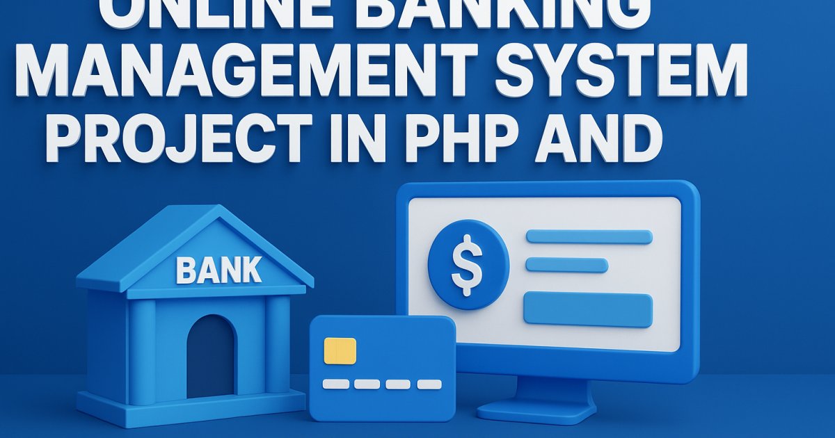 Online Banking Management System Project in PHP and MySQL