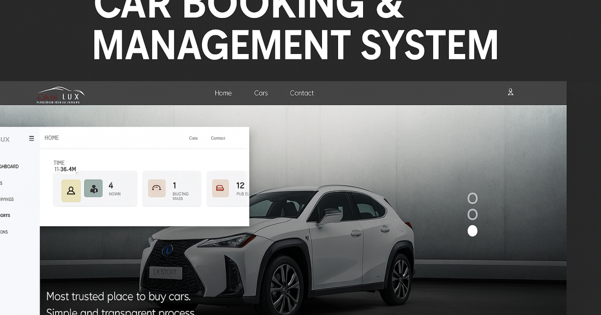 Online Car Booking System in PHP