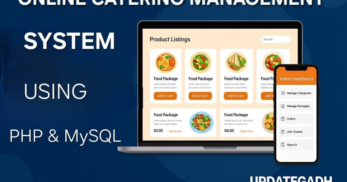 Online Catering Management System