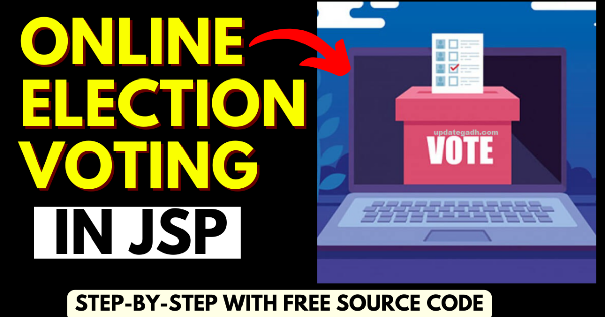 Online Election Voting in JSP